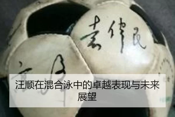 汪顺在混合泳中的卓越表现与未来展望